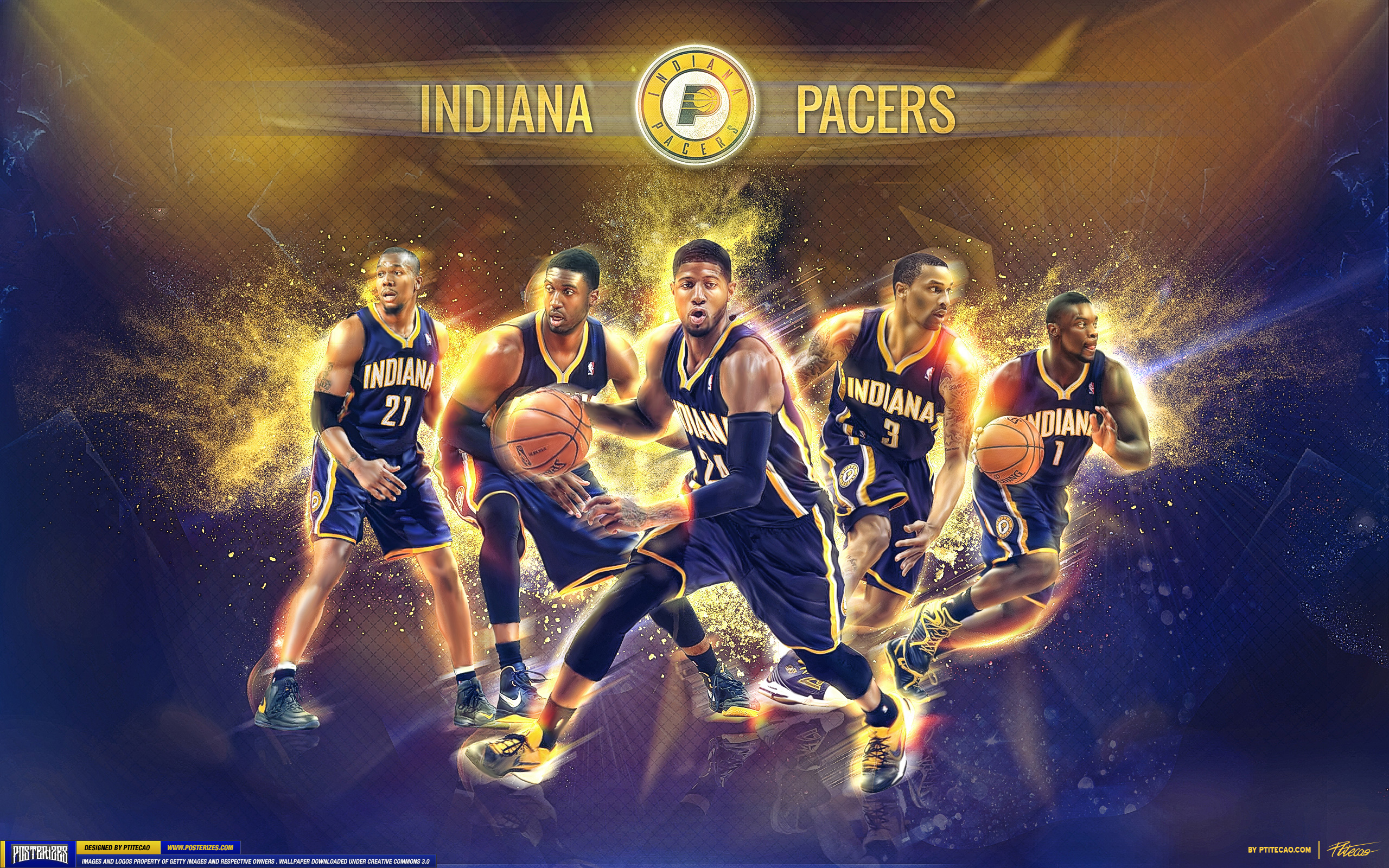 INDIANA PACERS nba basketball 9 wallpaper background