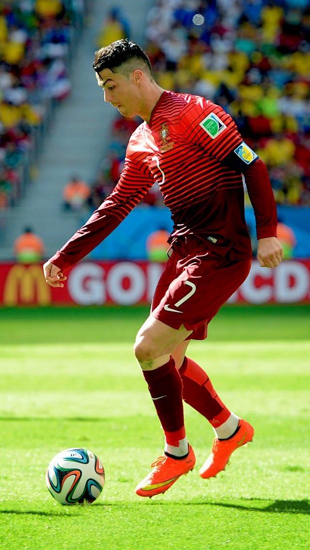 Unofficial iPhone Wallpaper Cristiano Ronaldo Portugal