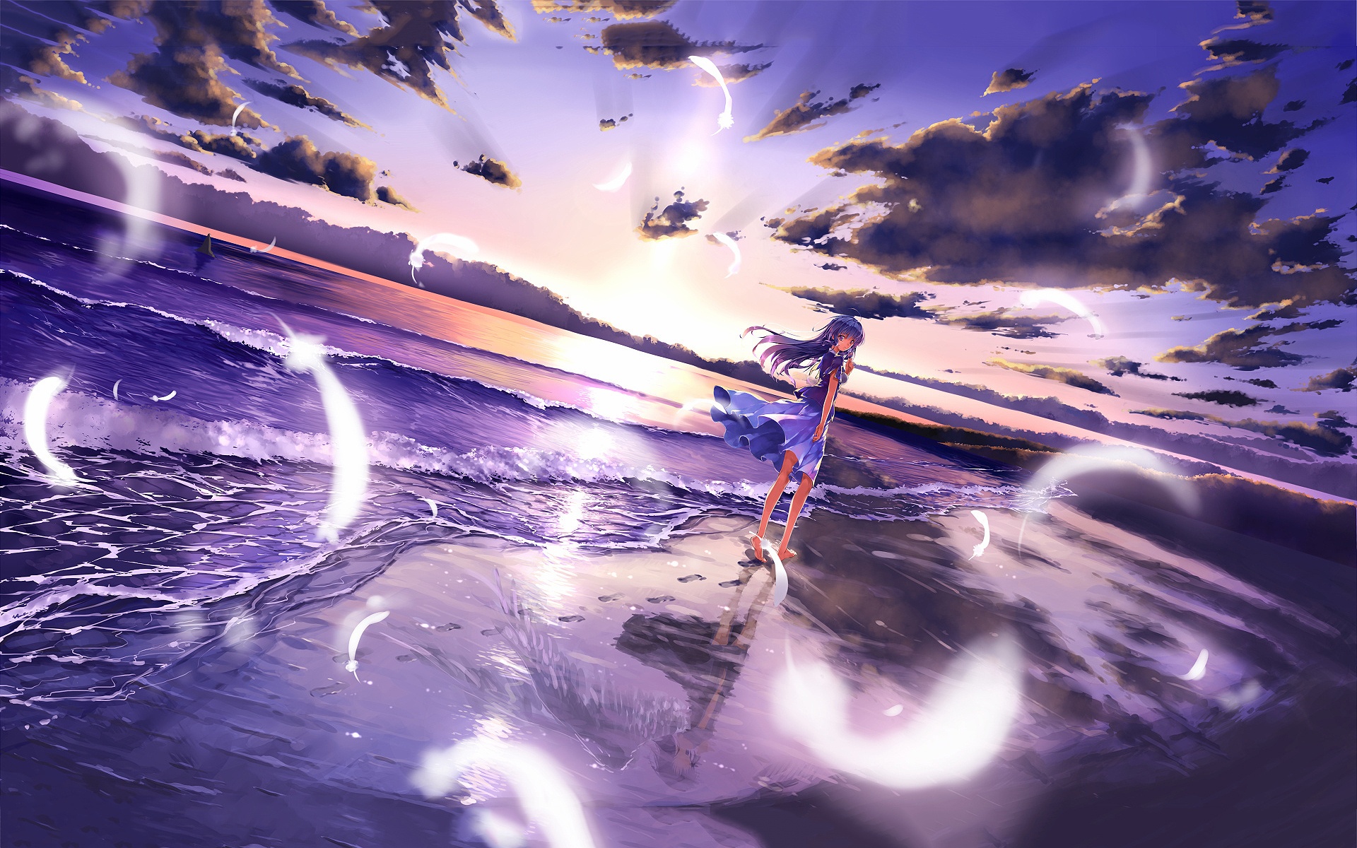 Anime Girl HD Wallpaper
