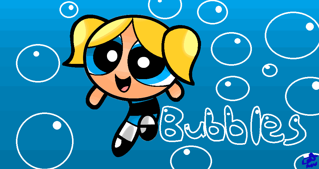 Powerpuff Girls Bubbles HD Wallpaper Background Image