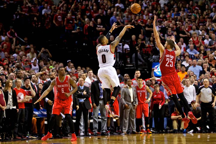 Damian Lillard Ends Houston Rockets Season With Three Point Dagger