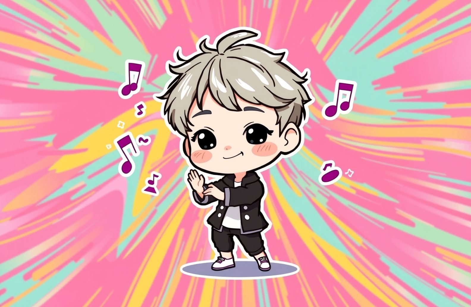 Jungkook Chibi Wallpaper