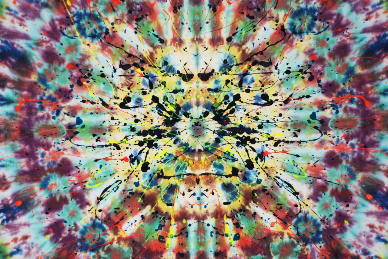 Trippy Tapestry Background Hippie Wallpaper
