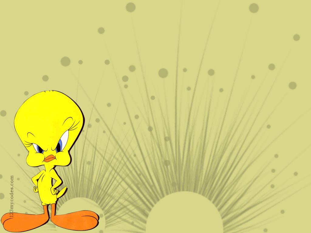 Myspace Background Cartoons Angry Tweety Background