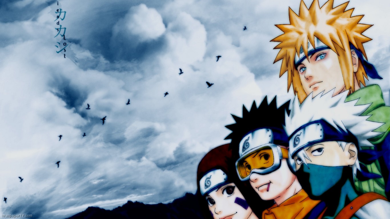 Naruto Friends 2560x1440 HDTV Wallpaper