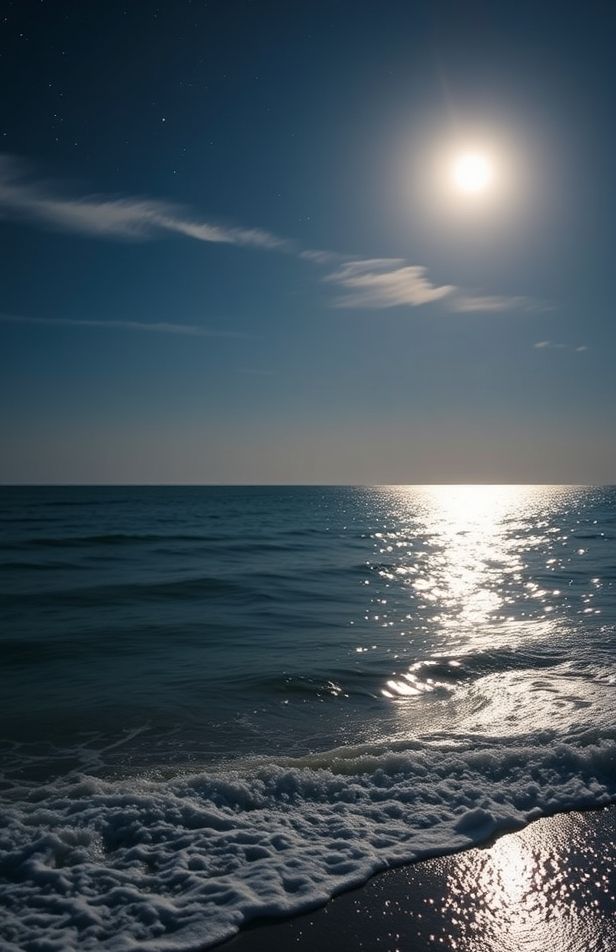 Night Ocean Wallpaper
