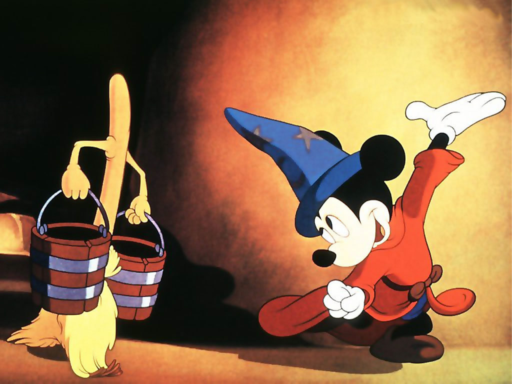 Sorcerer Mickey Wallpapers  Wallpaper Cave