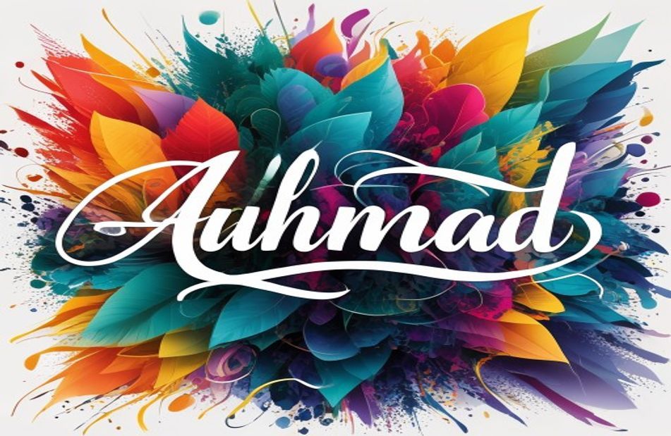Ahmad Name Wallpaper