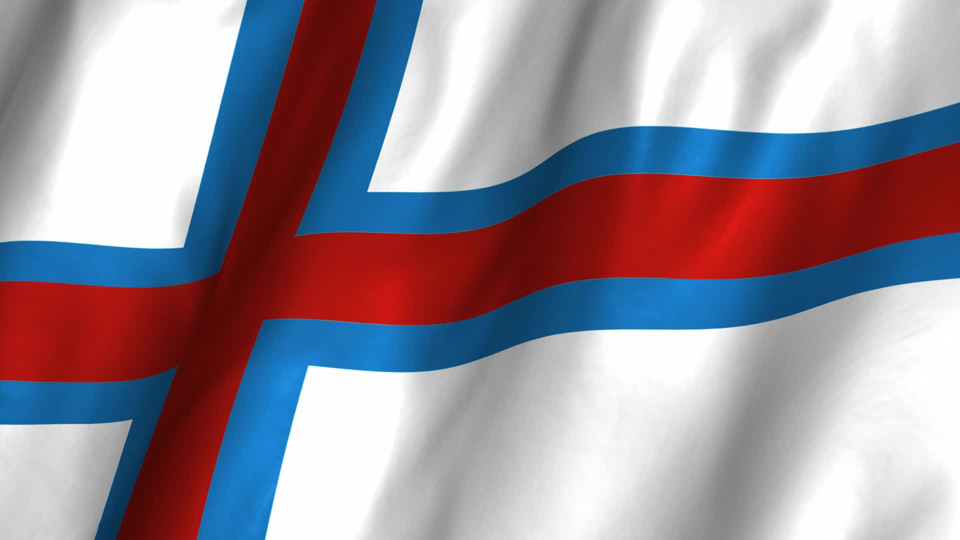 Stock Video Faroe Islands Waving Flag Pond5
