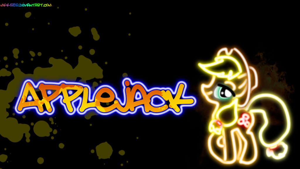 Auburn Wallpaper Mlp Applejack Custom