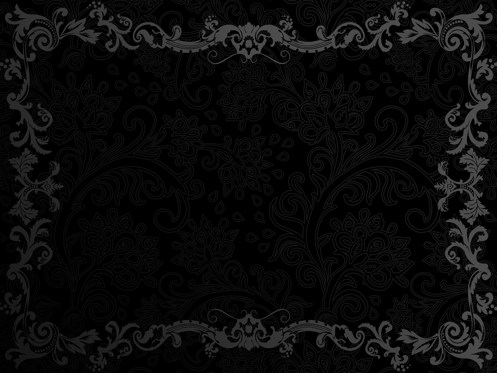 Black Background With Frame Is Abstract Templates