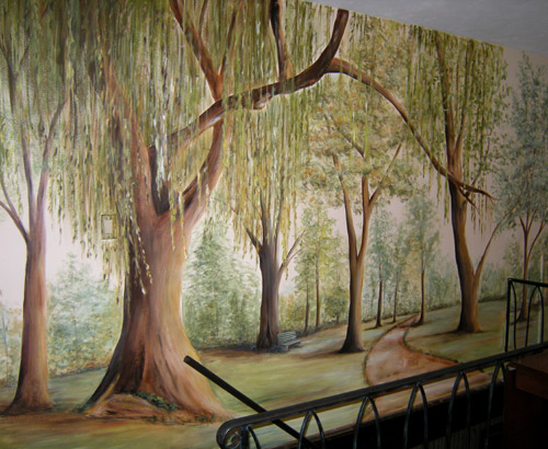 Tree Wall Murals Painting In Kids Bedroom Wallpaper Mural