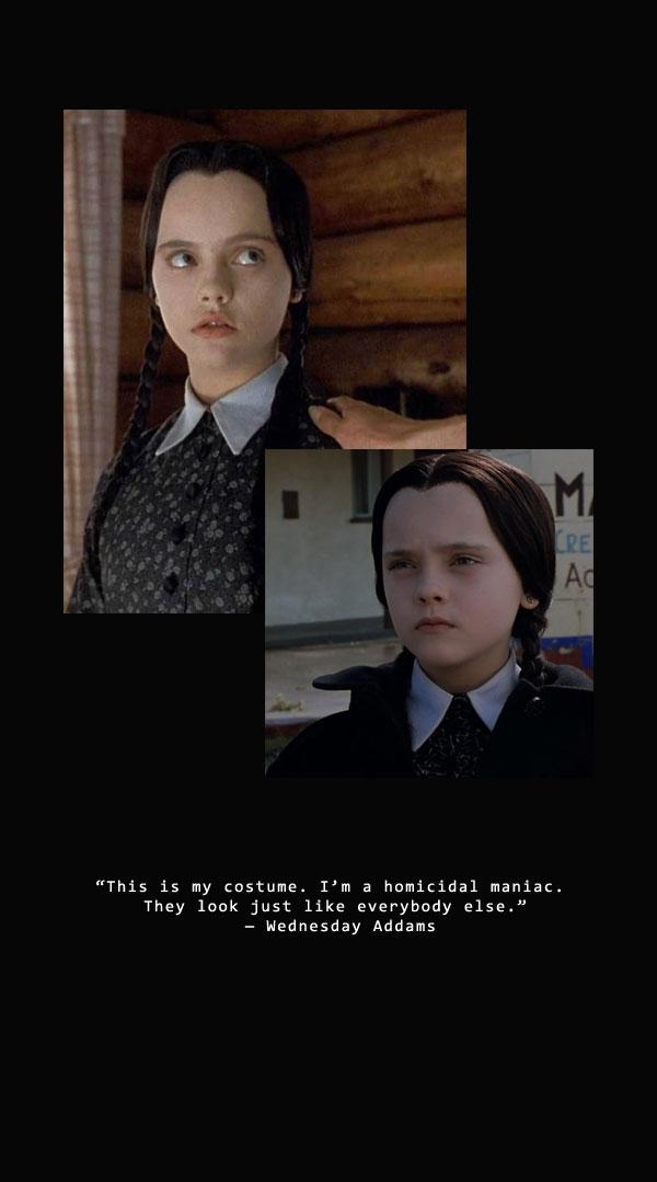 Wednesday Addams Wallpaper Ideas Collage For iPhone Idea