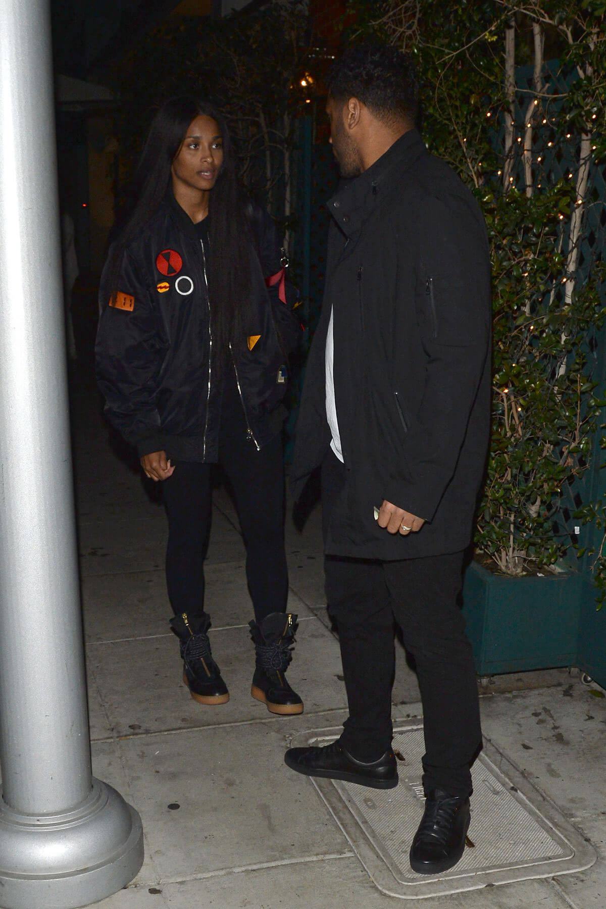 Ciara And Russell Wilson Stills Leaves Mr Chow In Beverly