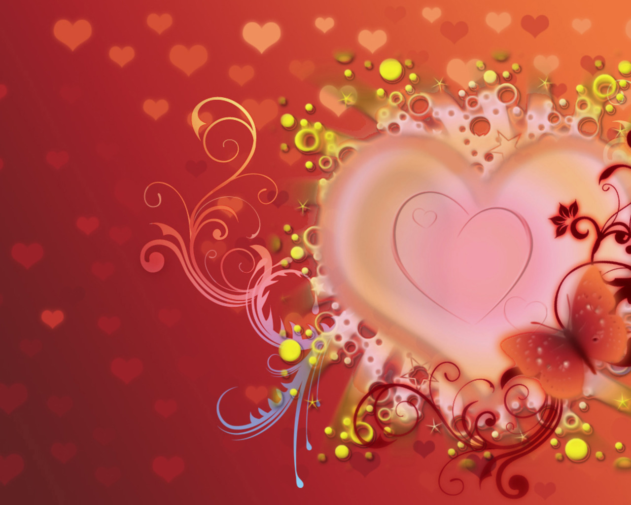 valentine desktop wallpaper which is under the valentines 1280x1024