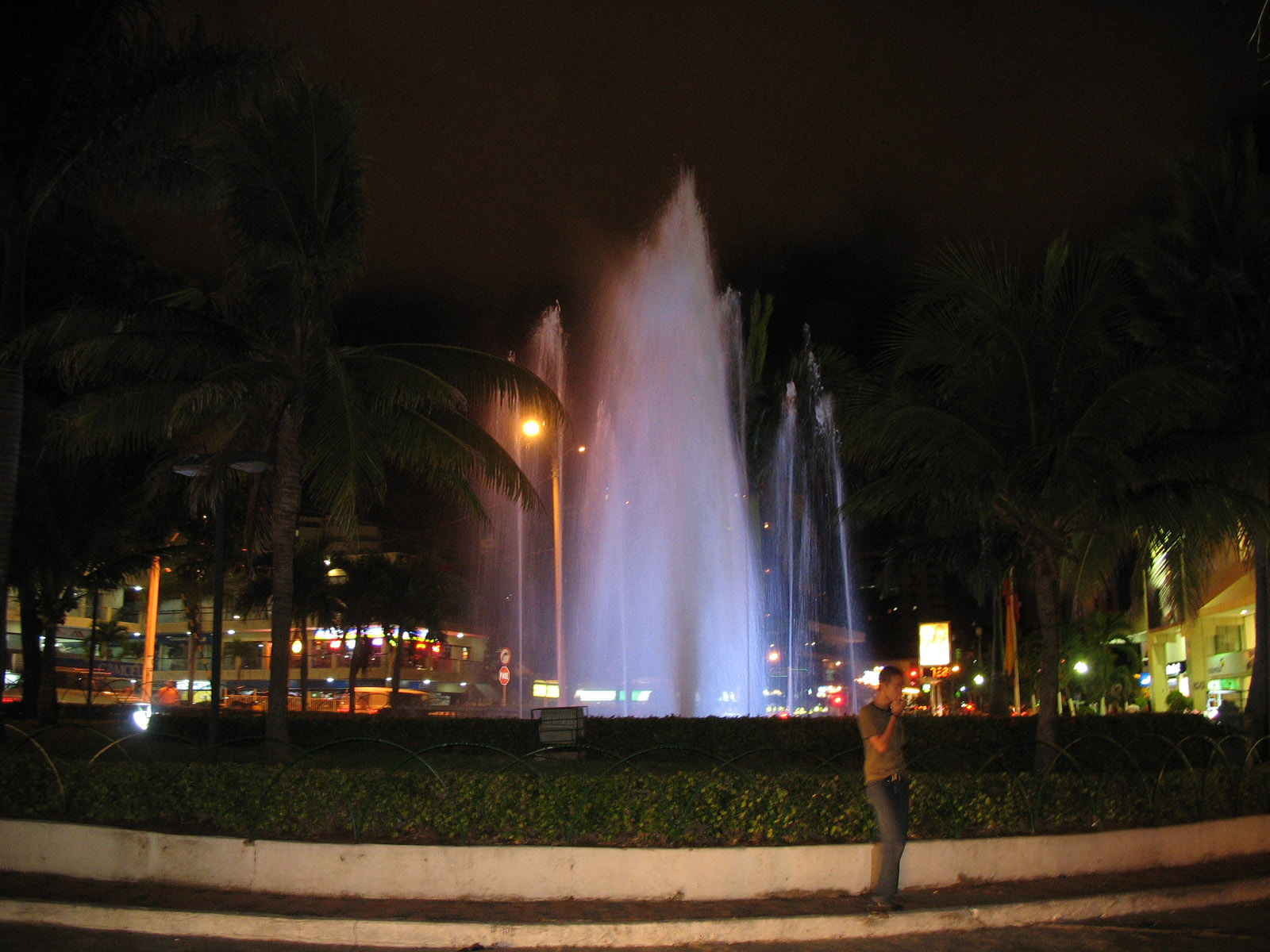 Villa Country Fountain In Barranquilla Colombia Image