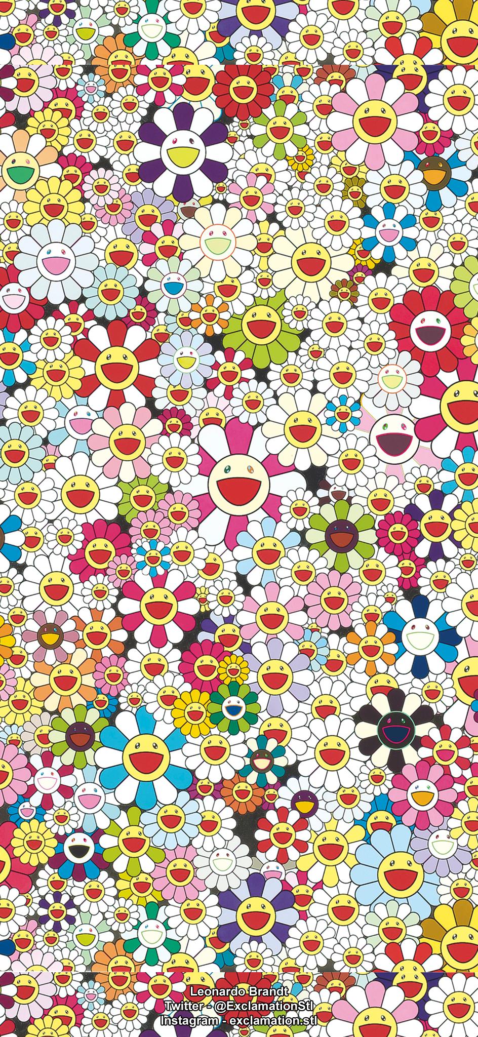 Takashi Murakami Wallpaper Works Best With iPhone Ios14