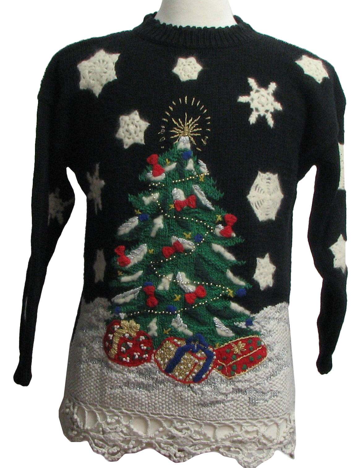 Womens Soon To Be Prize Winning Ugly Christmas Sweater Petite
