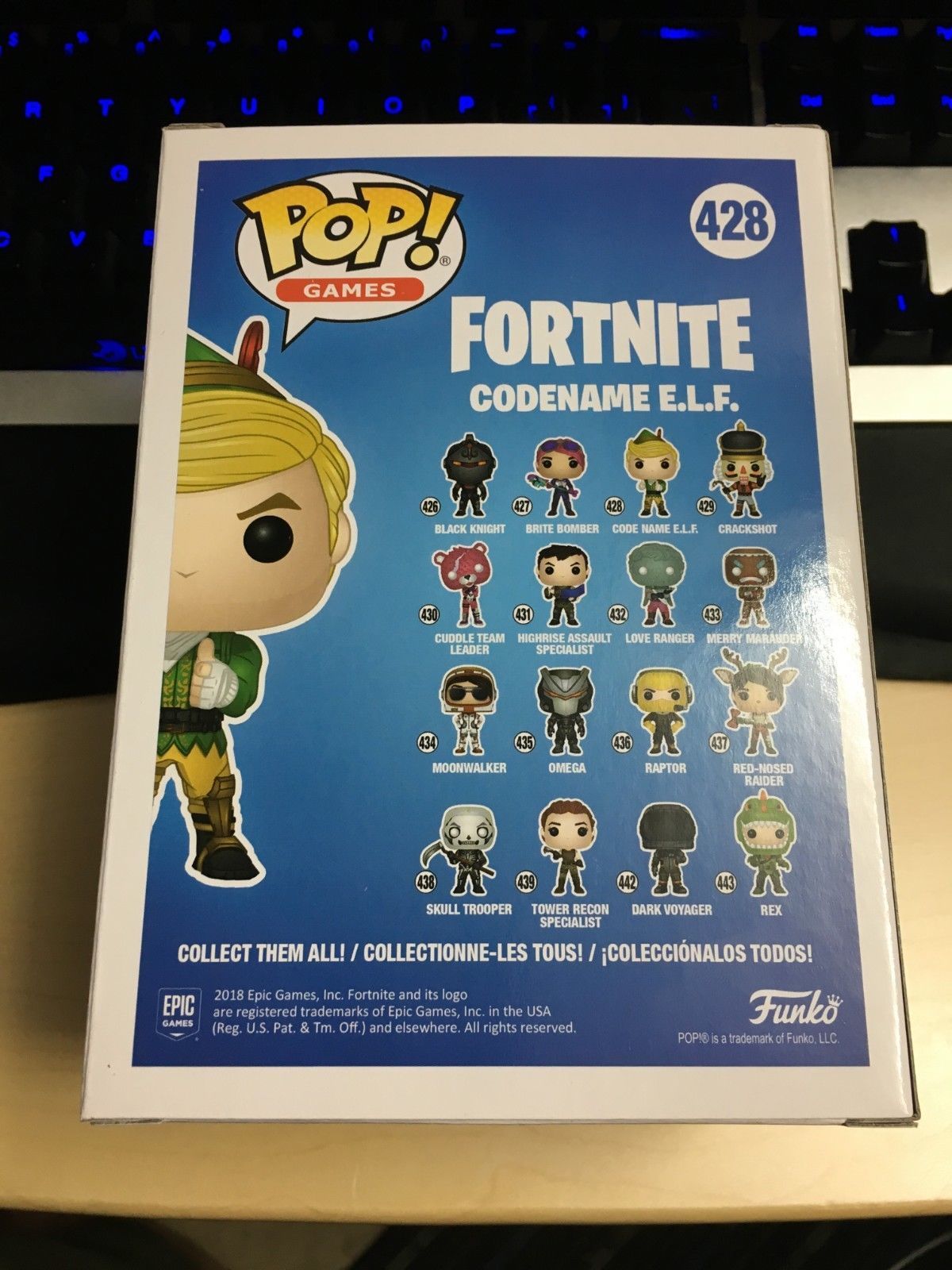 Funko Pop Codename E L F Fortnite Elf Unopened Target Exclusive