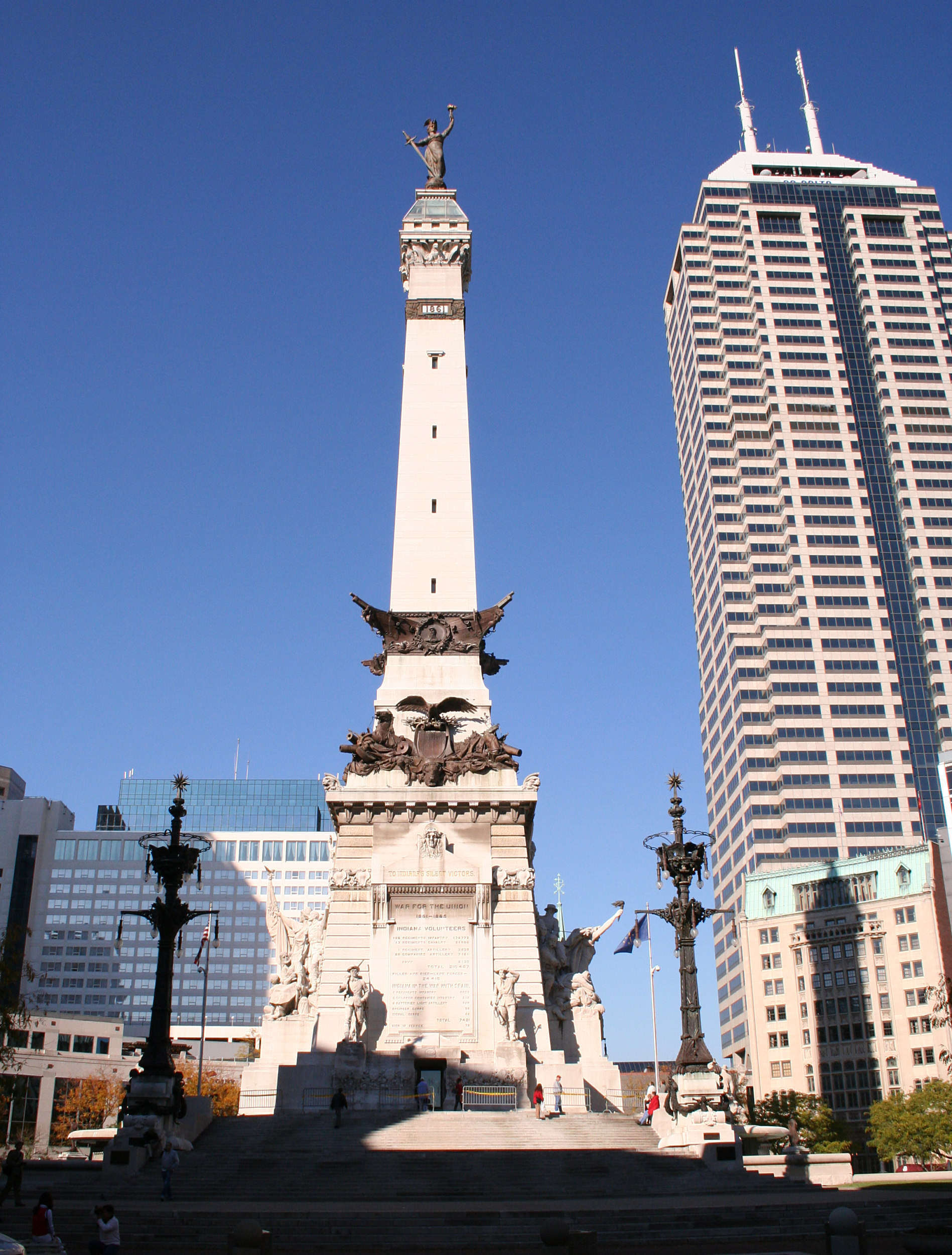 Indianapolis Indiana Soldiers Sailors Monument