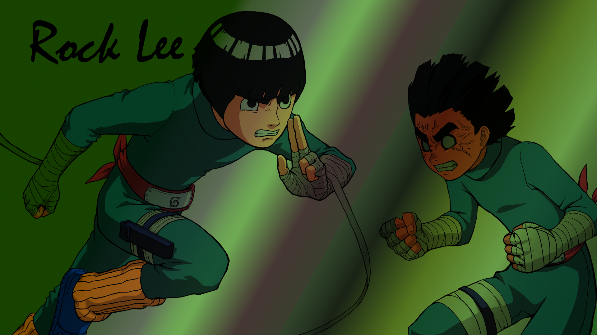 Rock Lee Wallpaper By Rawshokwave