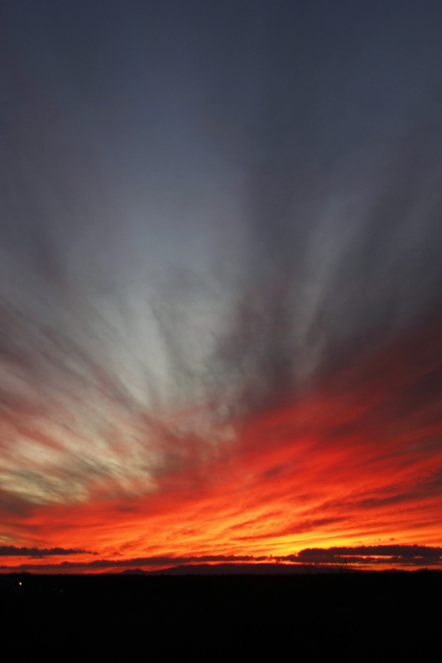 Arizona Sunset Simply Beautiful iPhone Wallpaper