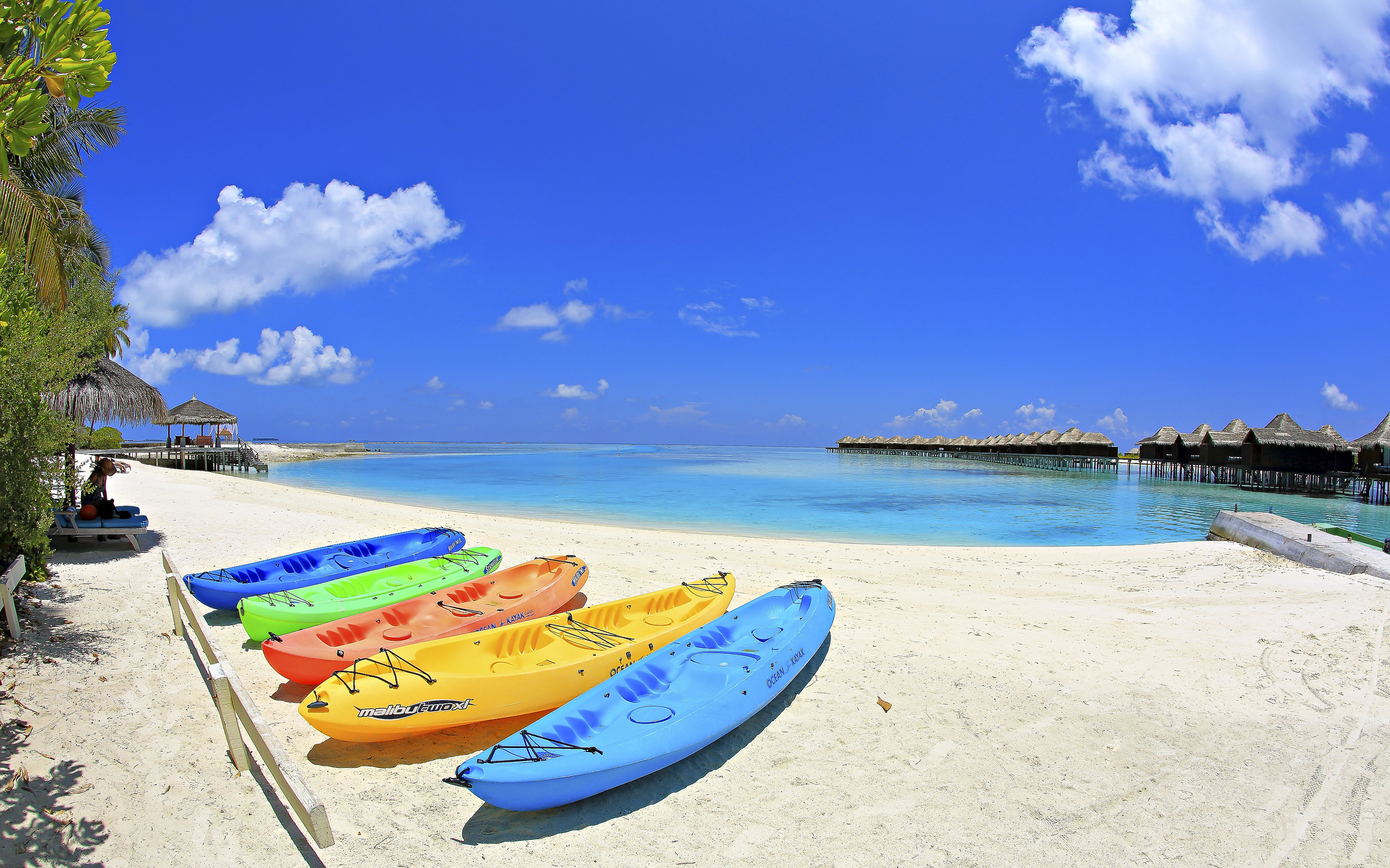 Maldives Paradise Vacation HD Wallpaper