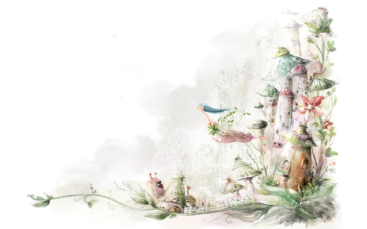 Fairy Tale Drawing Desktop Wallpaper And Stock Photos