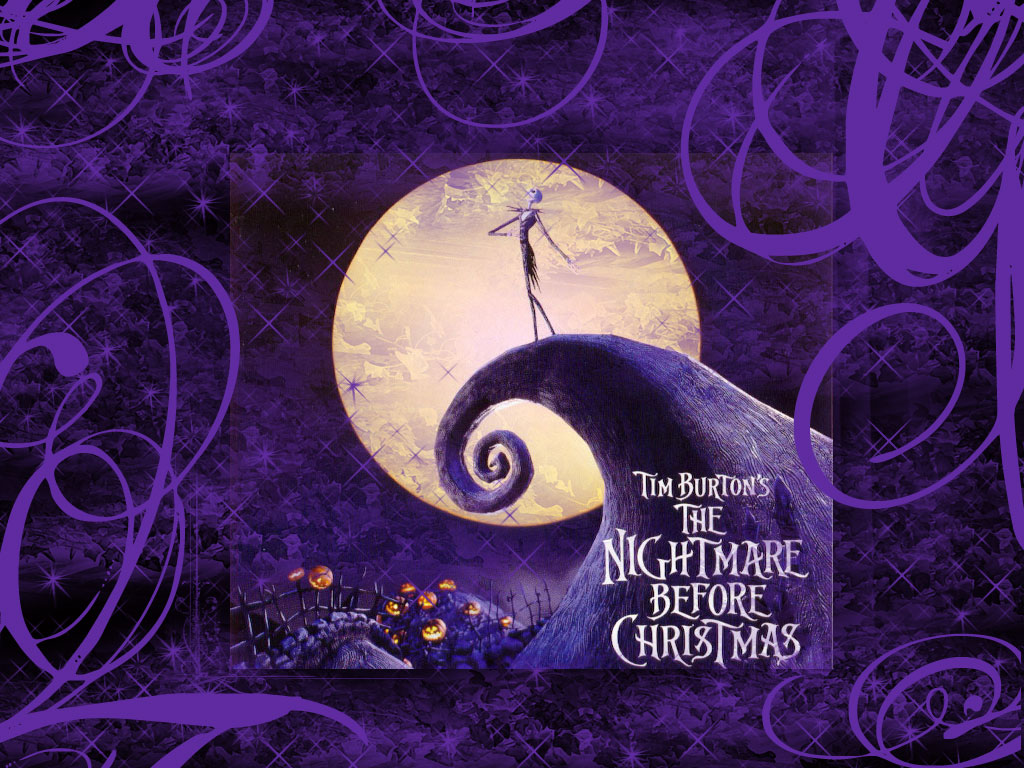 The Nightmare Before Christmas Wallpaper Grasscloth