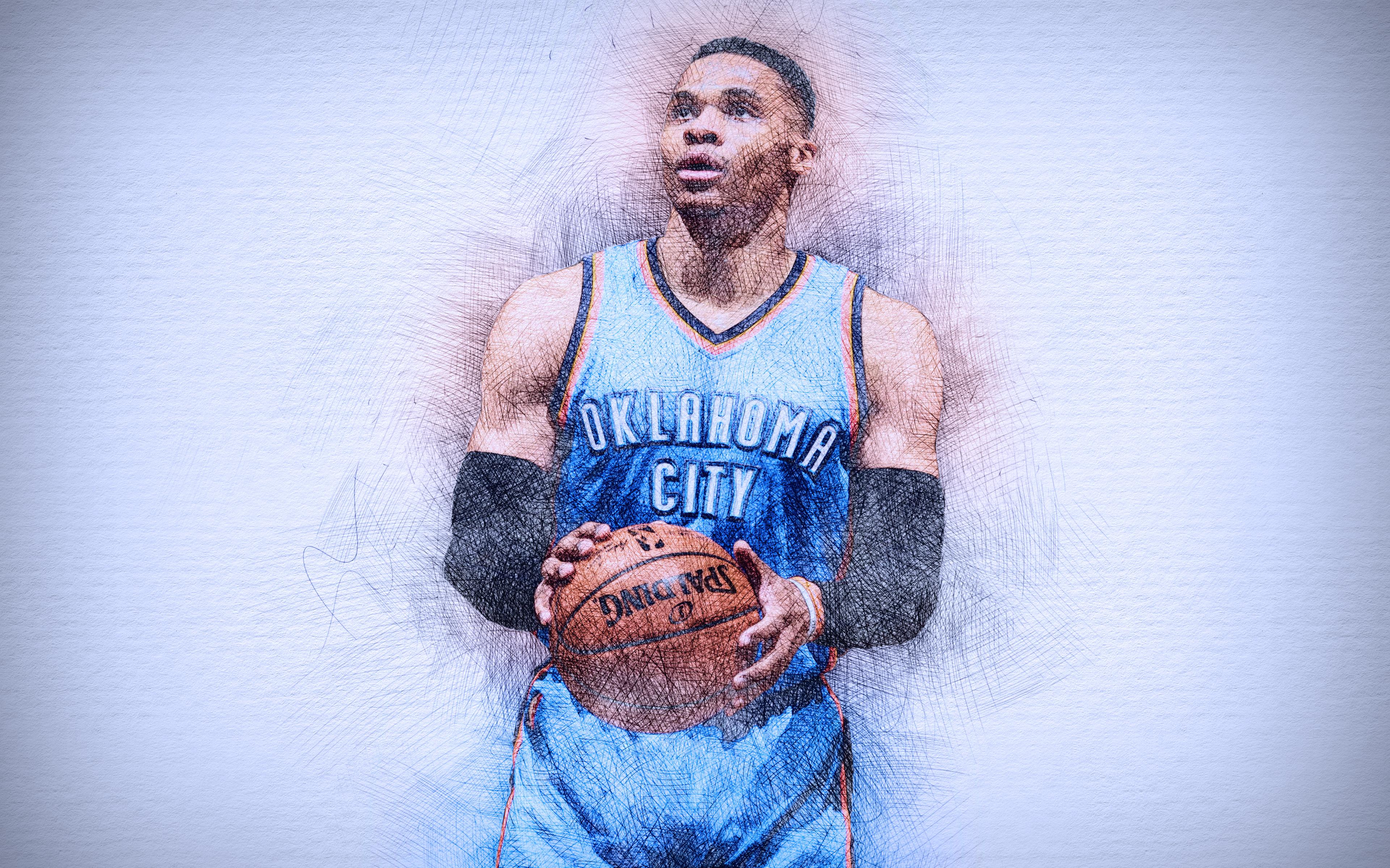 Russell Westbrook HD Wallpaper And Background