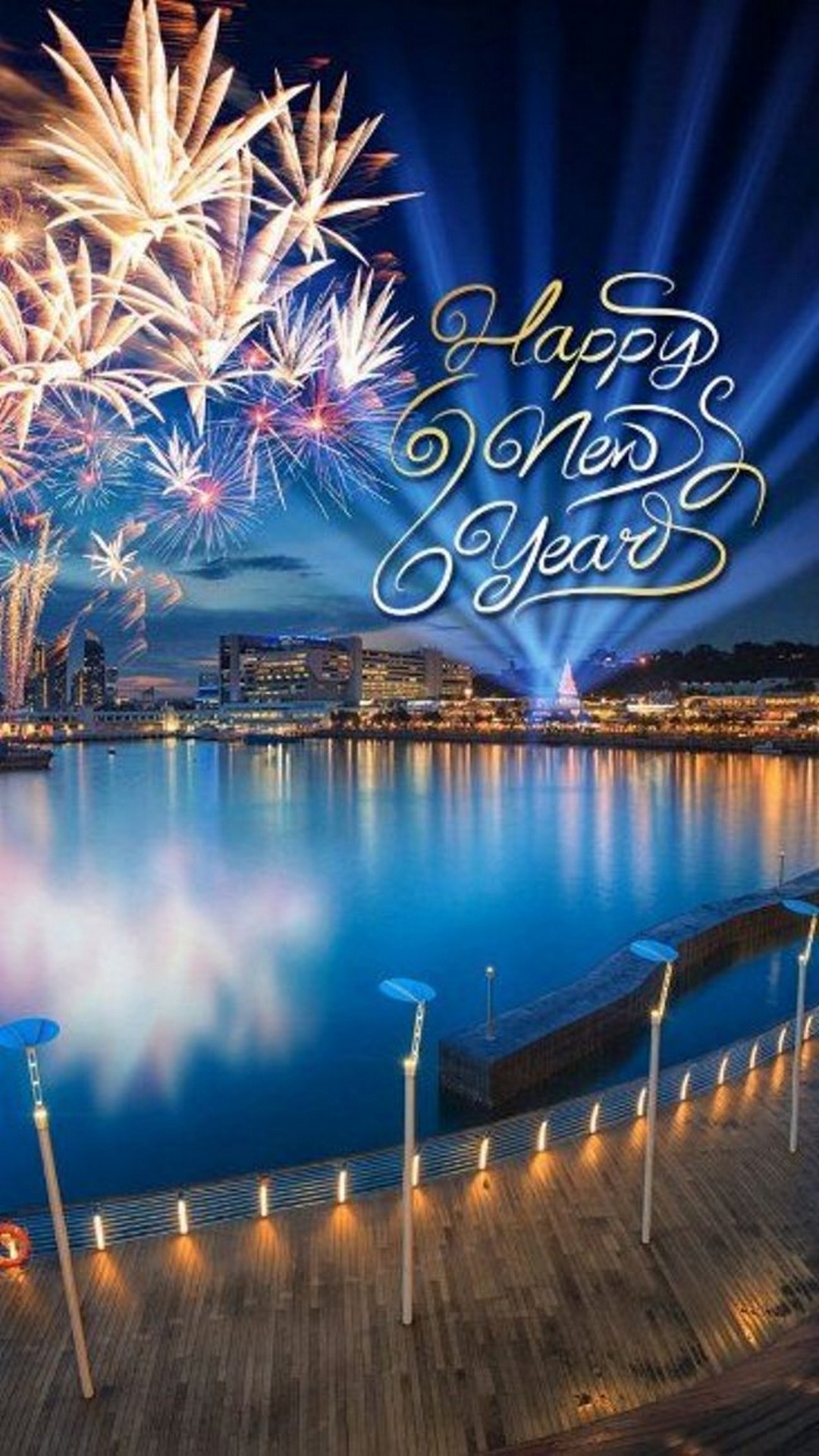 iPhone Wallpaper Happy New Year Full Size
