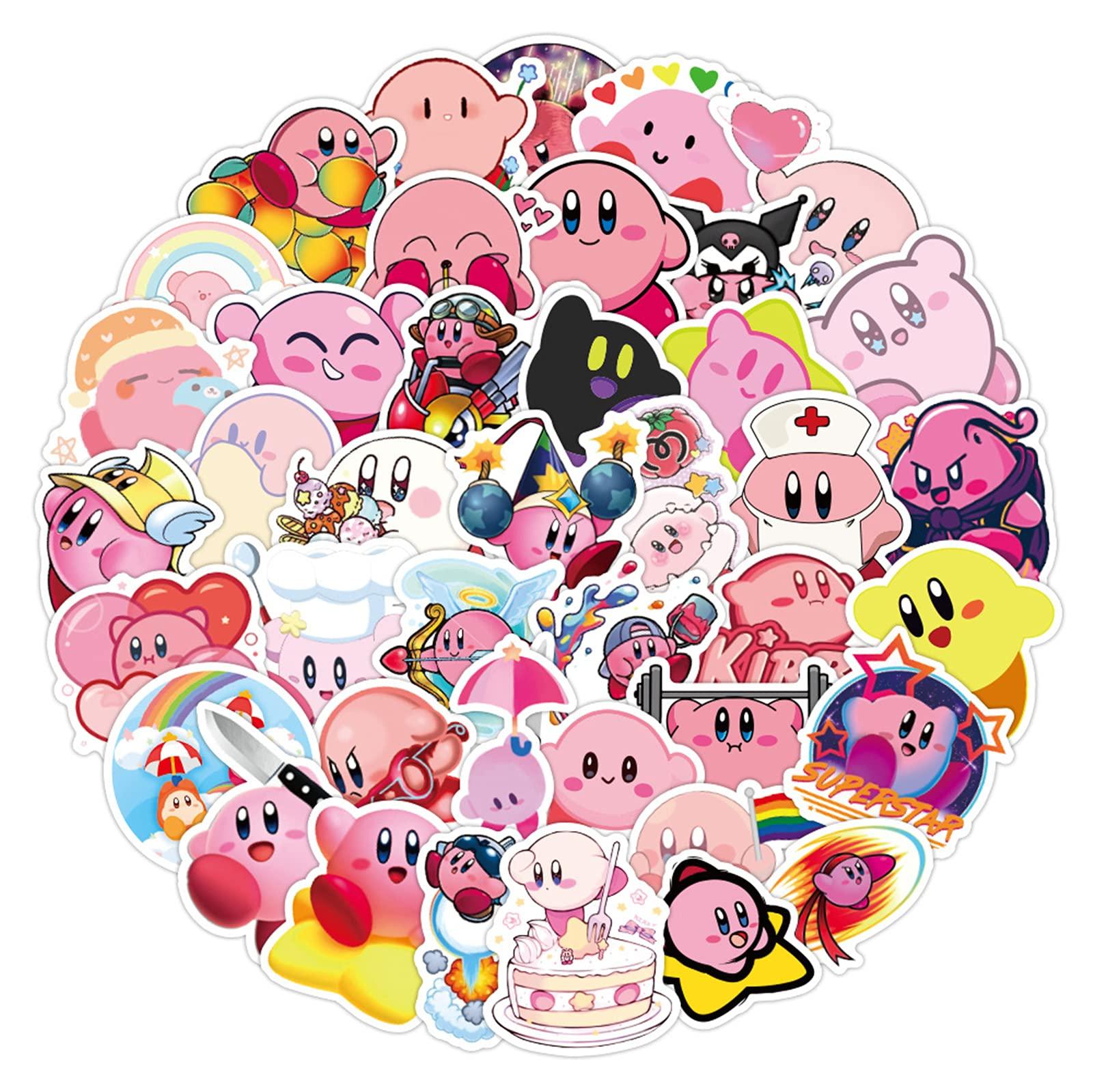 Amazoncom Kirby Game Stickers Pcs Valentines Day Cartoon