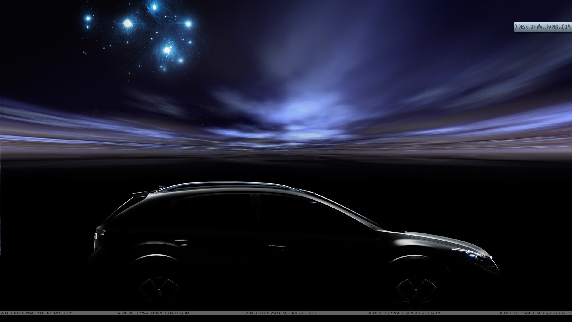 Subaru Xv Concept In Dark Wallpaper