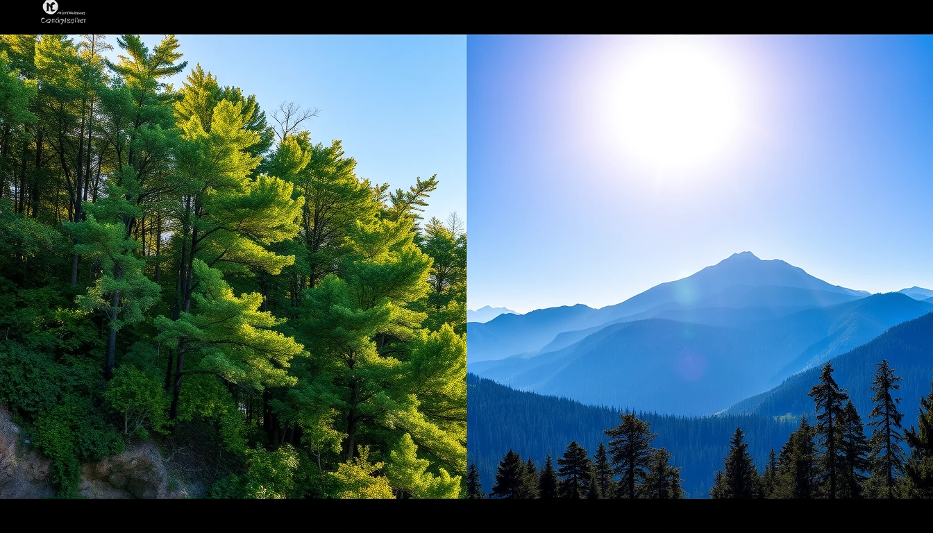 Dual Monitor Nature Wallpaper