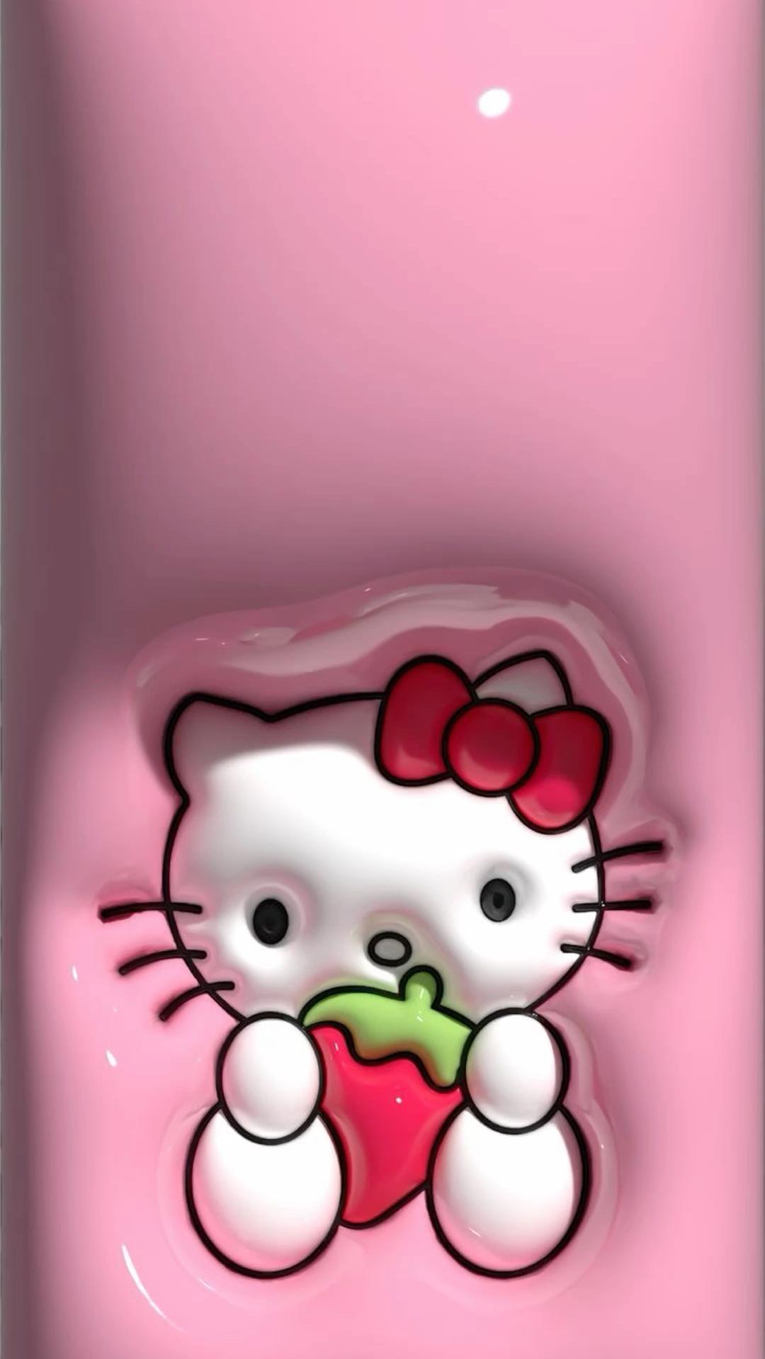 3d Hello Kitty Wallpaper For iPhone In