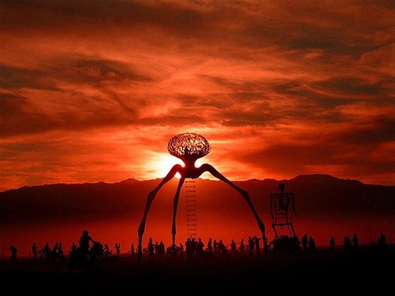 Burning Man Wallpaper
