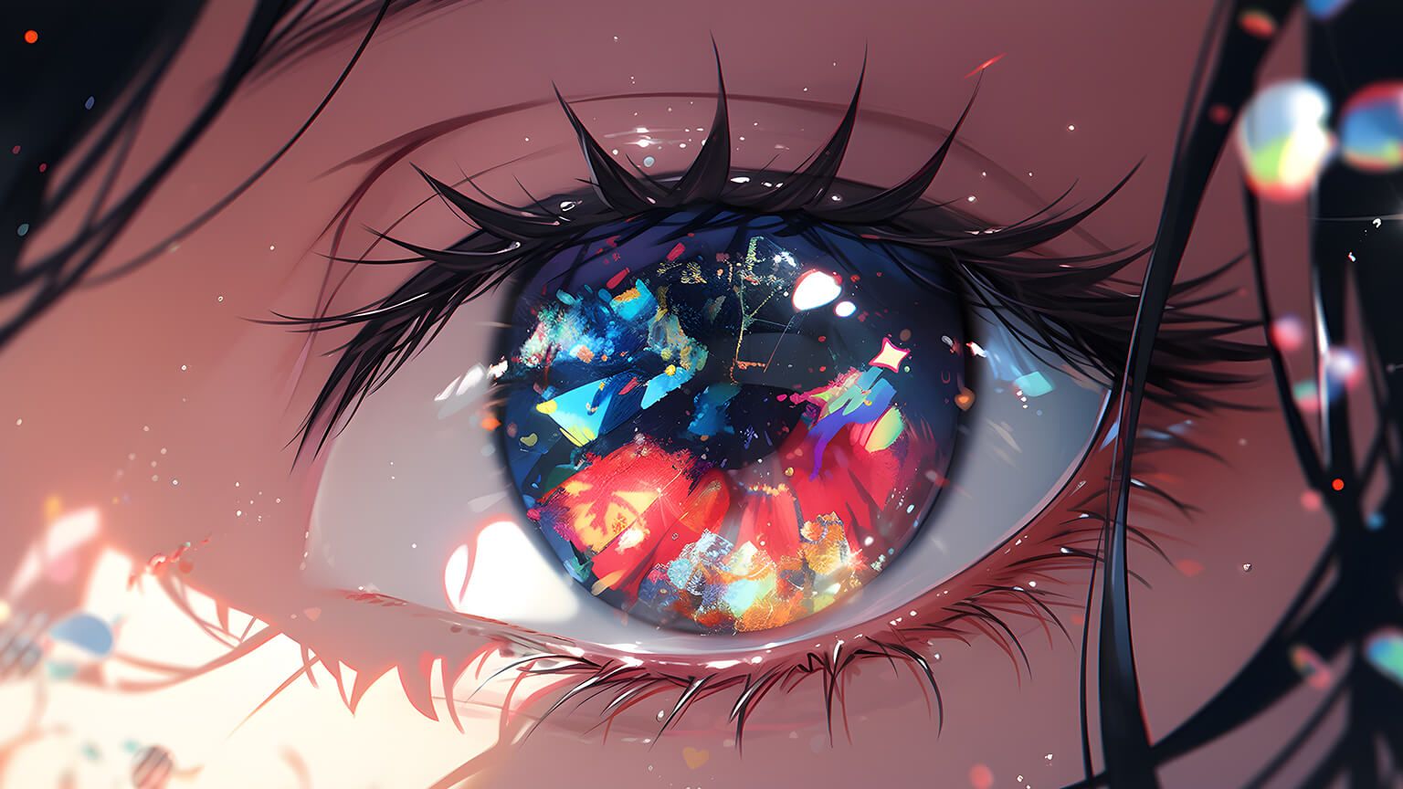 Anime Eye Wallpaper