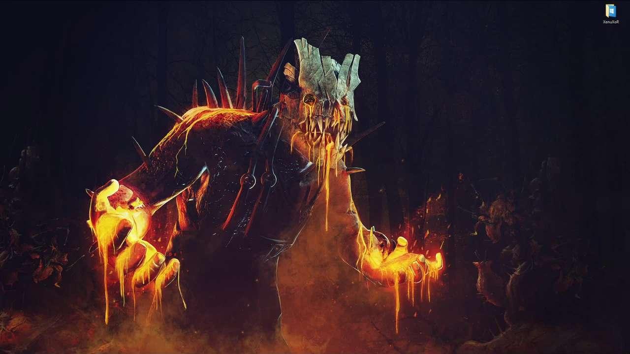 Live wallpaper The trapper king Dead by Daylight [DOWNLOAD FREE