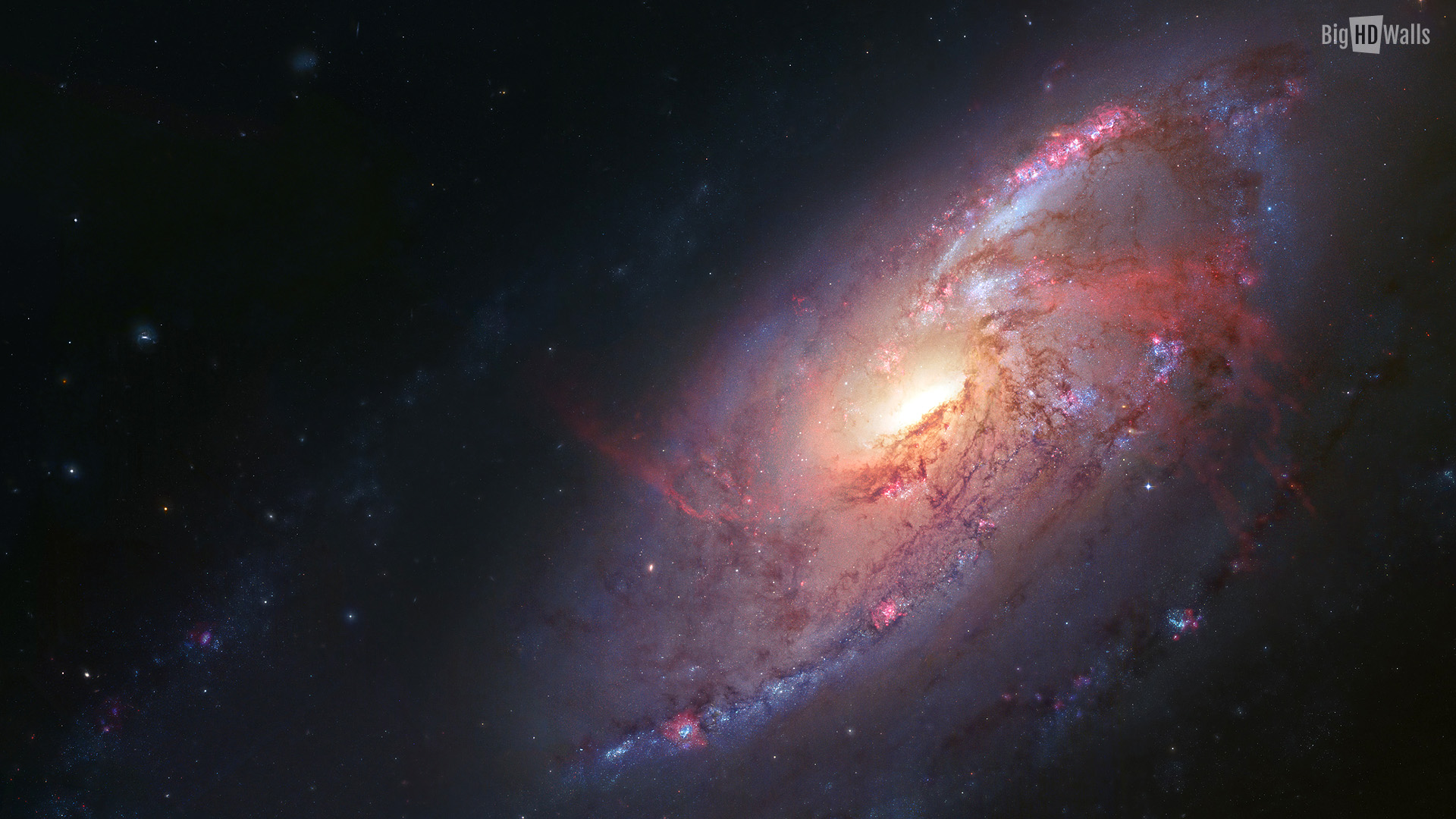 Pics Photos Spiral Galaxy Space HD Wallpaper