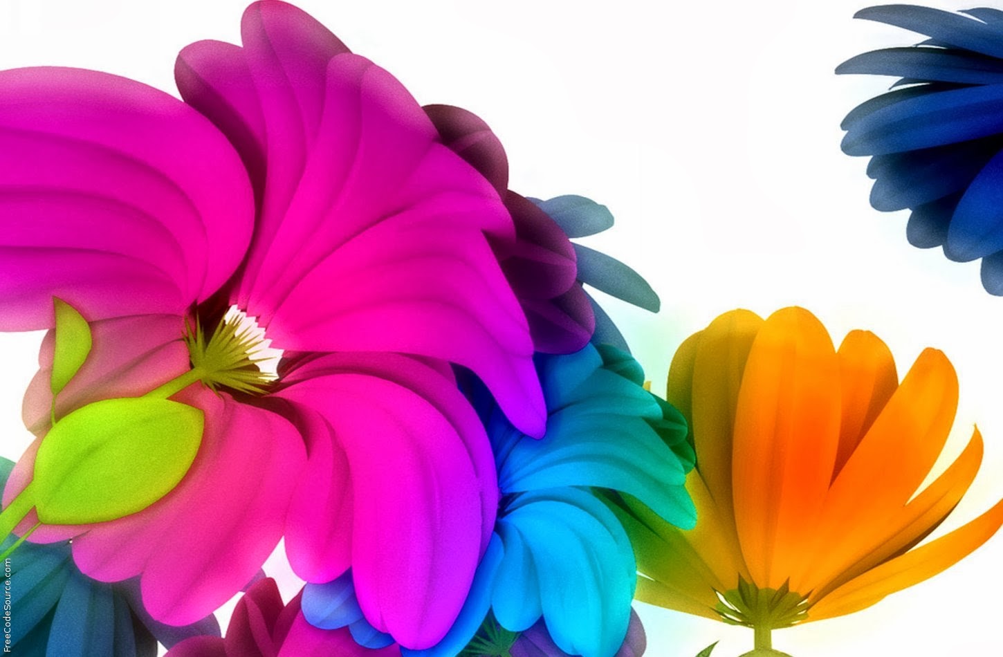 Bright Flower Wallpaper Beautiful Desktop