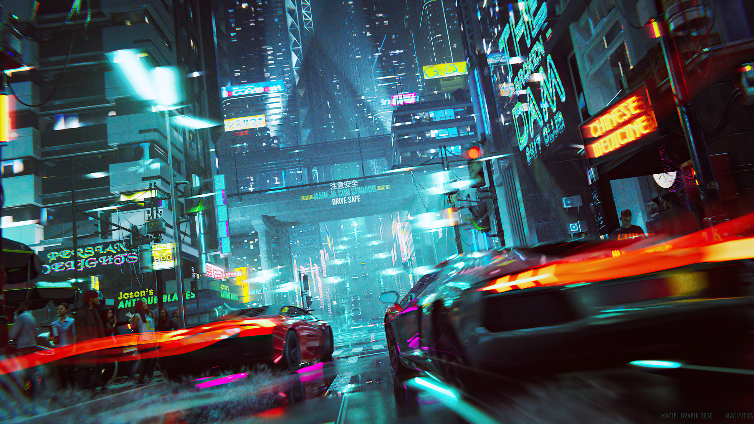 Cyberpunk Wallpaper 4k Cityscape 1440p Image
