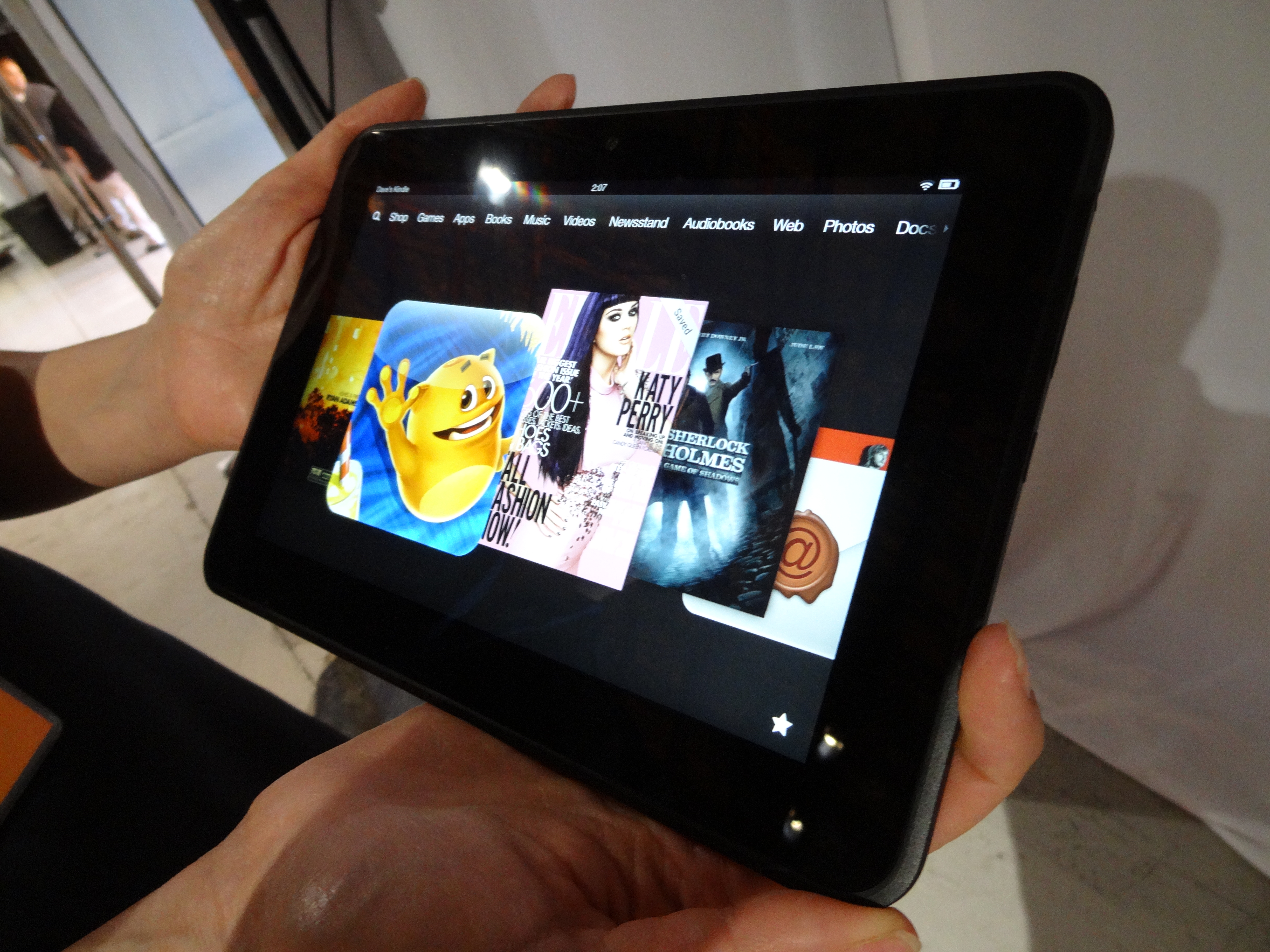 Amazon Kindle Fire HD Inch Hands On Phonearena Res