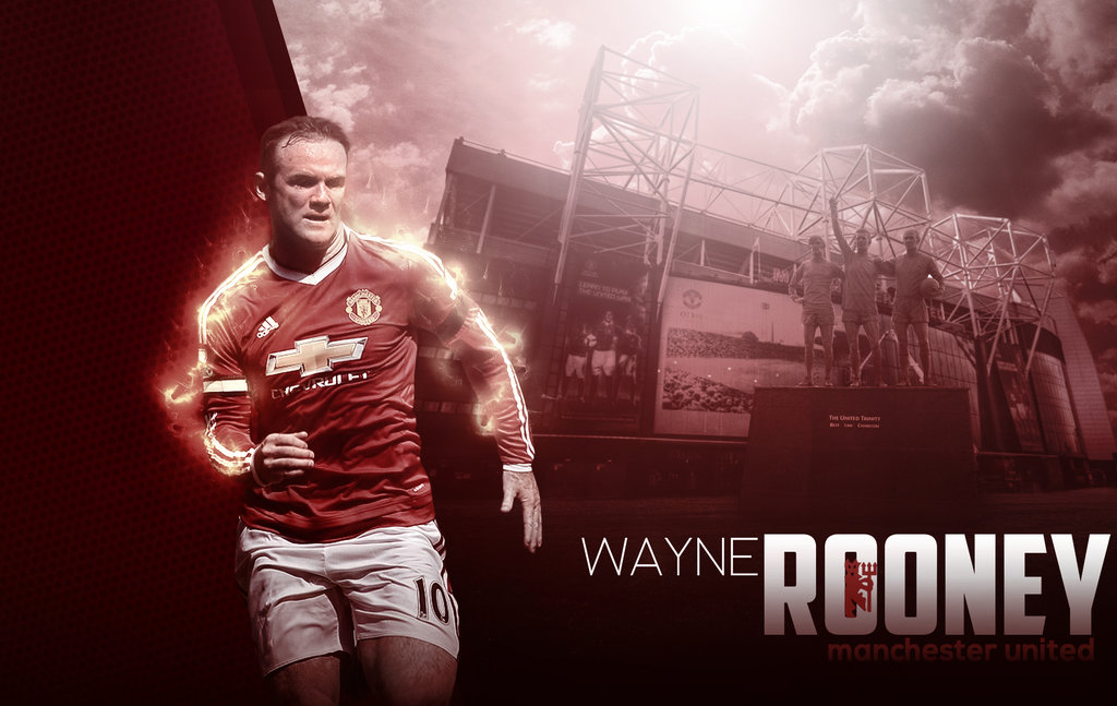 Wayne Rooney 20152016 Wallpaper by RakaGFX 1024x647
