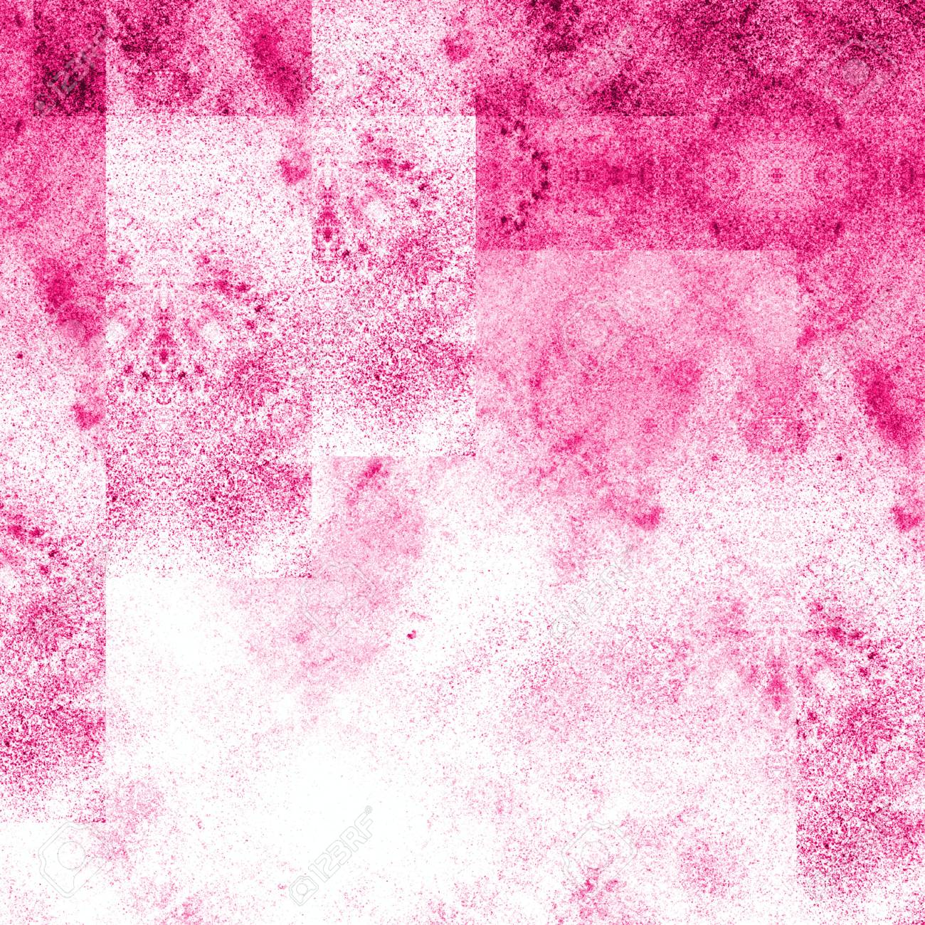 Grunge Background In Pink And White Color Abstract