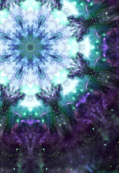 Love Art Trippy Follow Green Psychedelic Space Galaxy Nebula Dark Trip