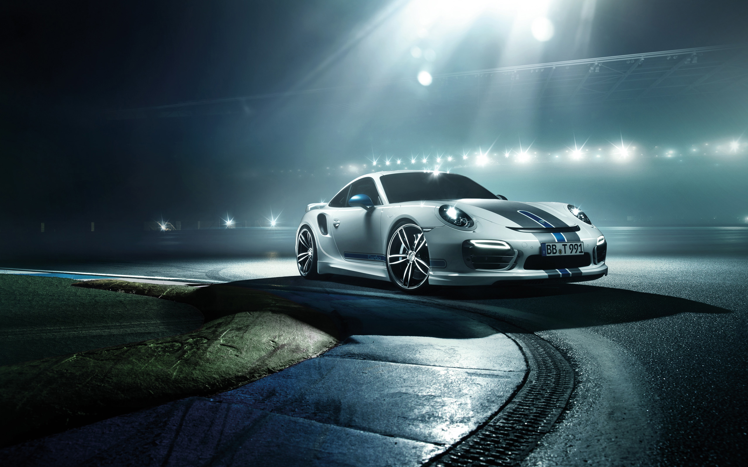 Porsche Turbo By Techart Wallpaper HD