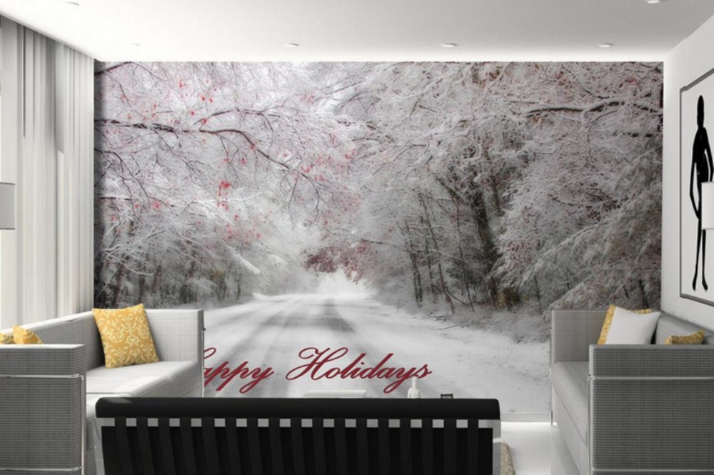 Beautiful Winter Nature Wallpaper Walls Snow Landscape Wall papers