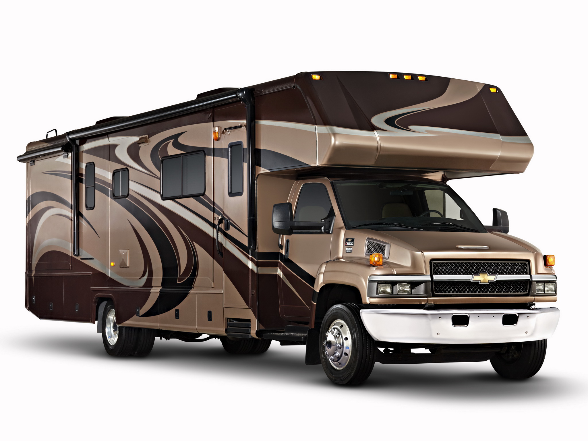 Express c5500 Cutaway Rv Motorhome Camper Wallpaper Background