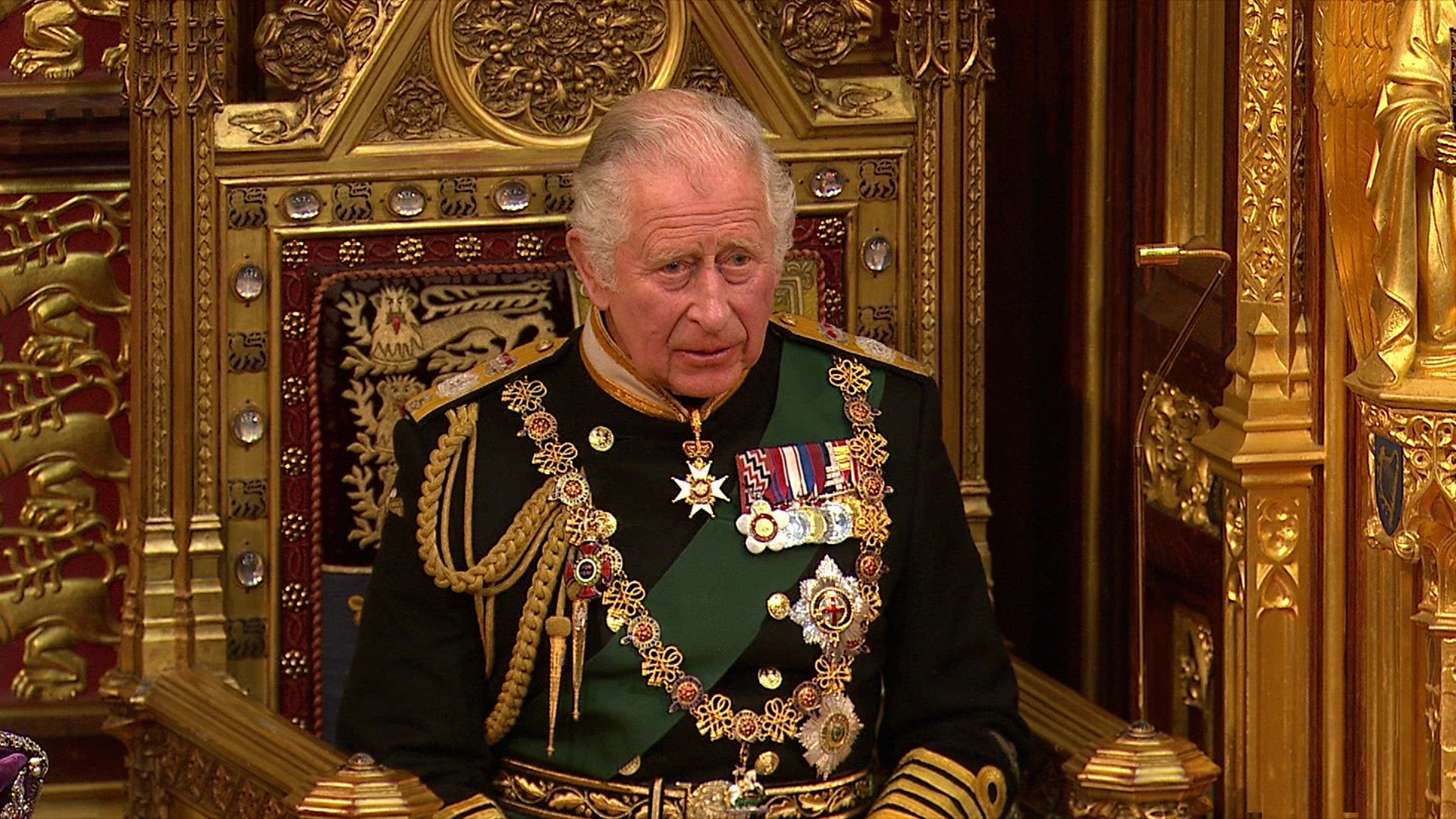 Prince Charles Delivers The Queen S Speech In House Of Lords