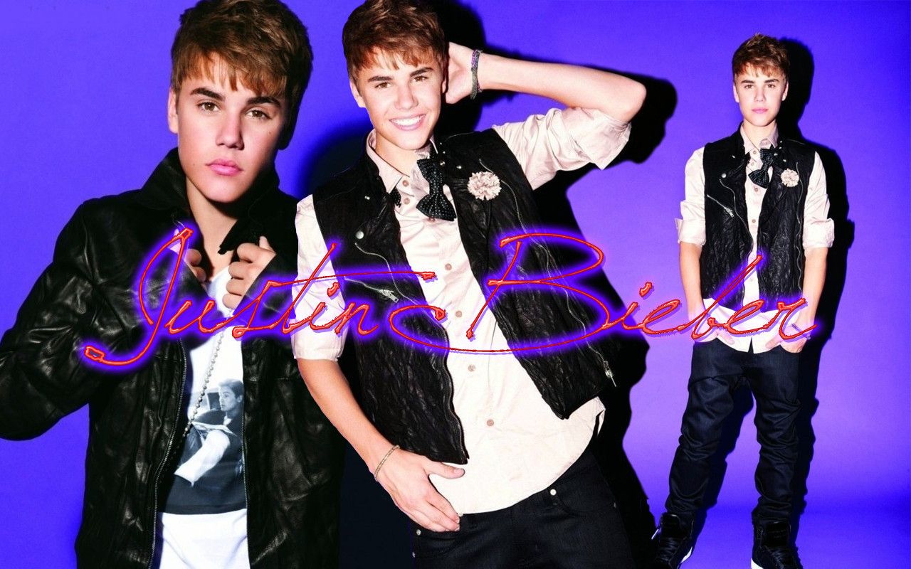 Justin Bieber Wallpapers Purple